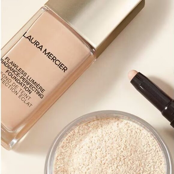 Laura Mercier Flawless Lumière Perfecting Foundation - 1W1 IVORY 30ml NIB - Picture 11 of 11